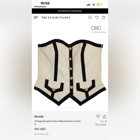 From the store HONEY this is a beautiful piece goes with slacks or skirts - Picture 3 of 6